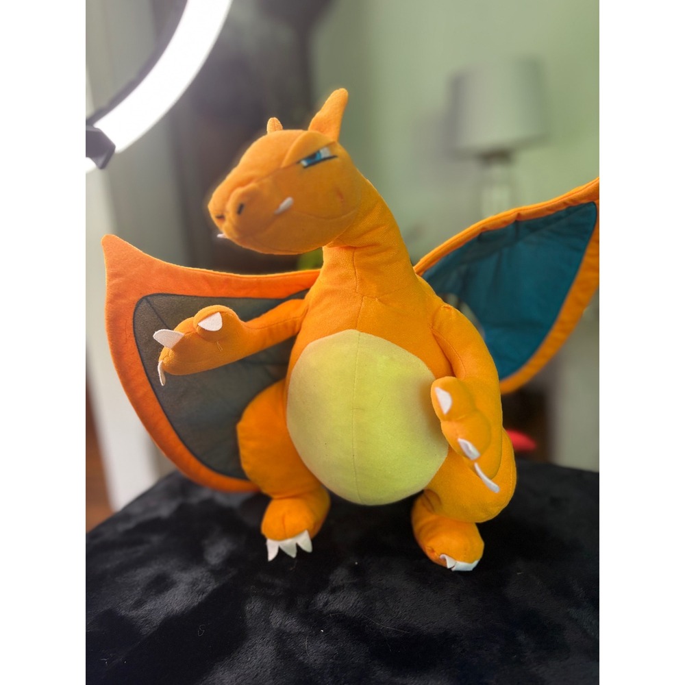 Pokemon Center Charizard Plush Stuffed Animal Toy Orange Dragon